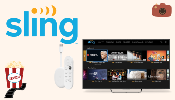 Sling TV on Google TV