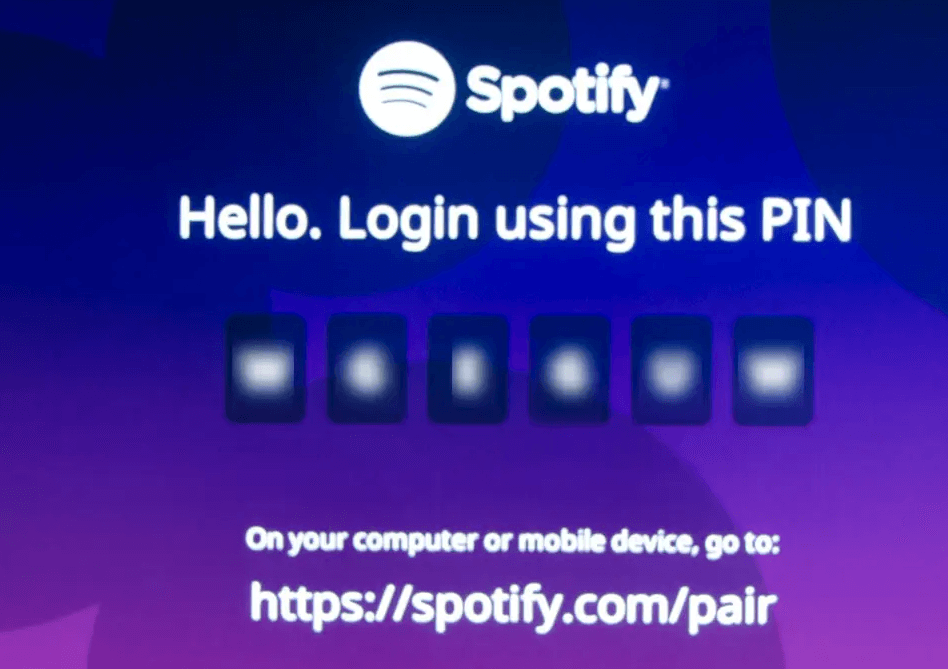 Log in using Pin to sign in 