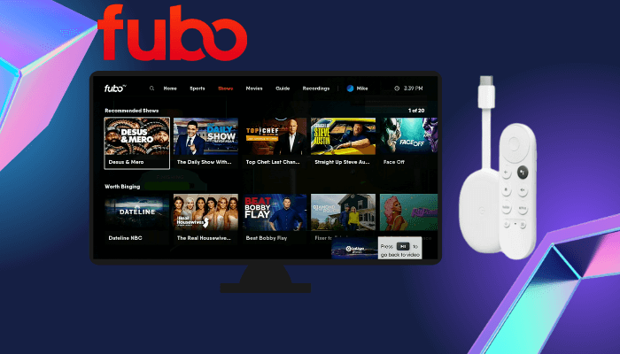 fuboTV on Google TV