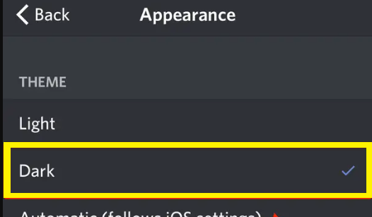 Hit the Dark mode for ten times on Discord