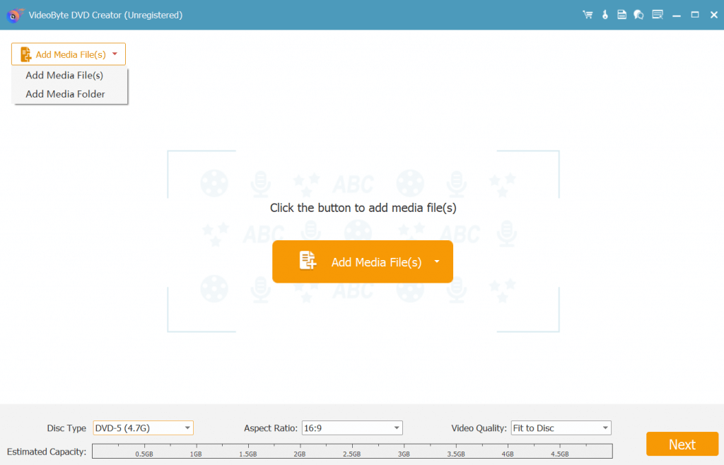 Import Video Files into the Program