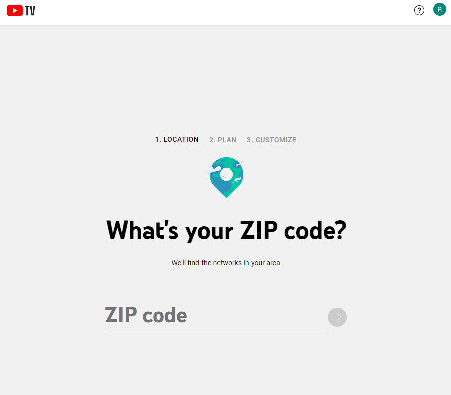 Enter the Zip Code
