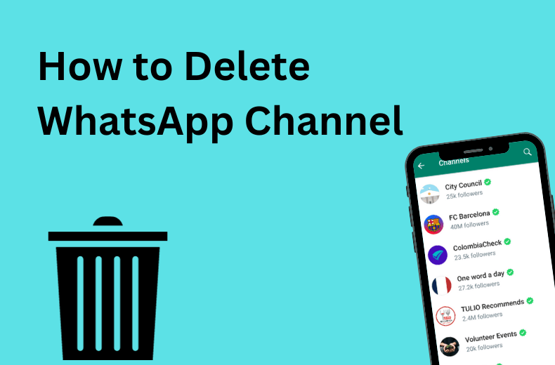 How to Delete WhatsApp Channel