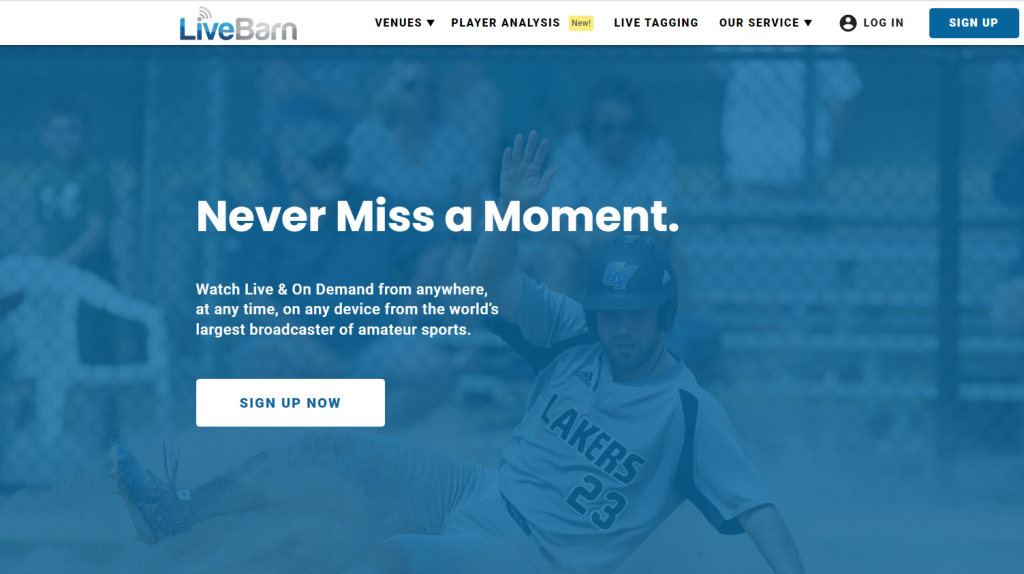 Visit the LiveBarn website - LiveBarn free trial