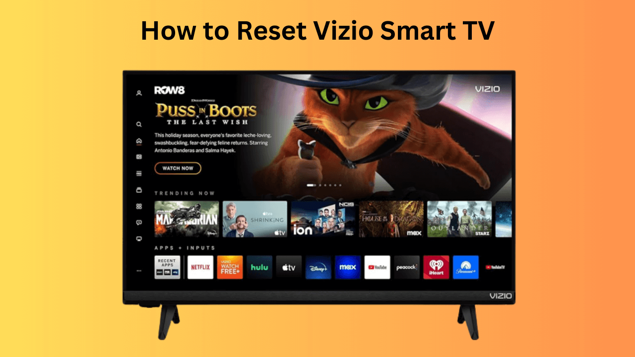 Reset Vizio Smart TV