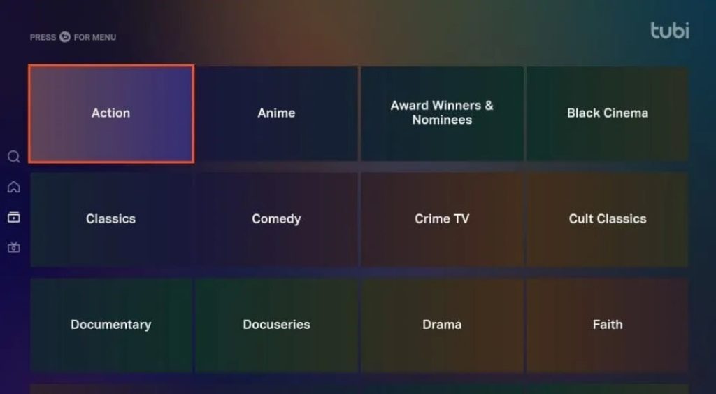 Categories movies