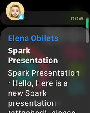 Spark Mail on Apple Watch
