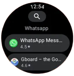 Select the WhatsApp