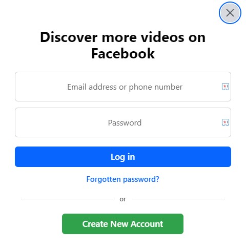 Login Facebook Watch on Firestick