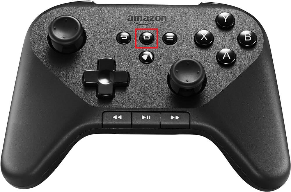 Press and Hold the Home Button to Connect Controller to Firestick