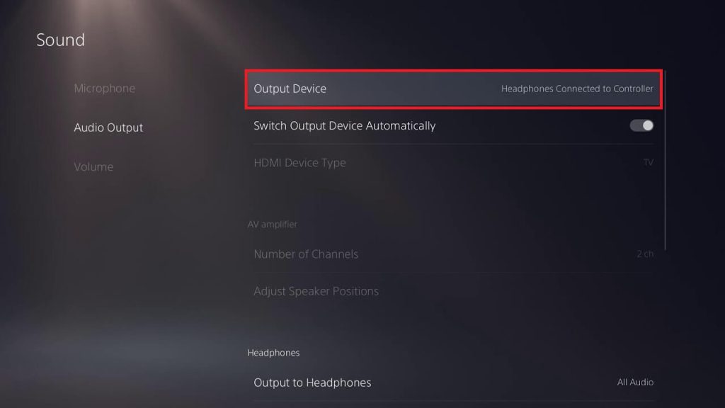 Choose Headphones Connected to Controller to Connect AirPods to PS5