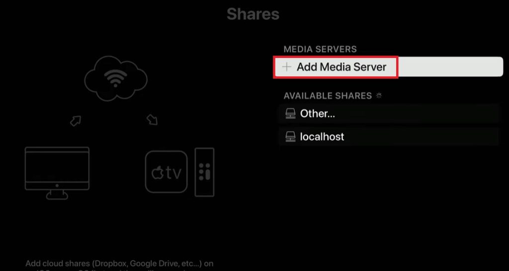 Add media server