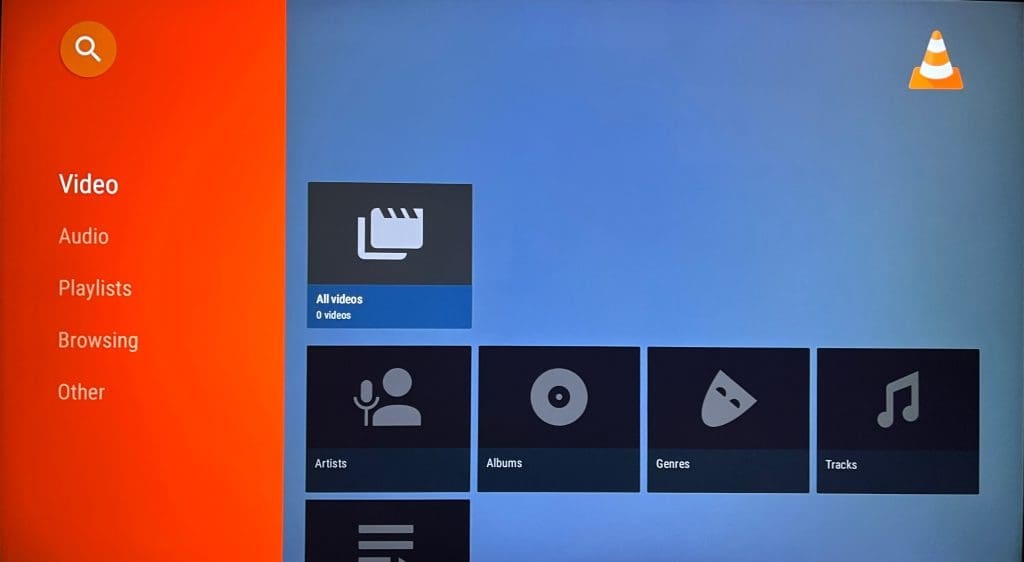 VLC Media Player on Android TV