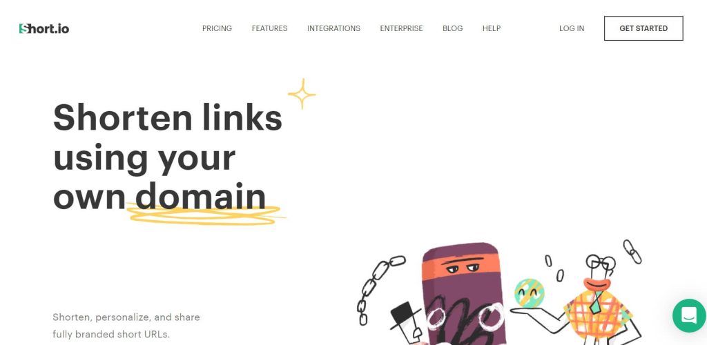 Short.io is one of the best URL shorteners